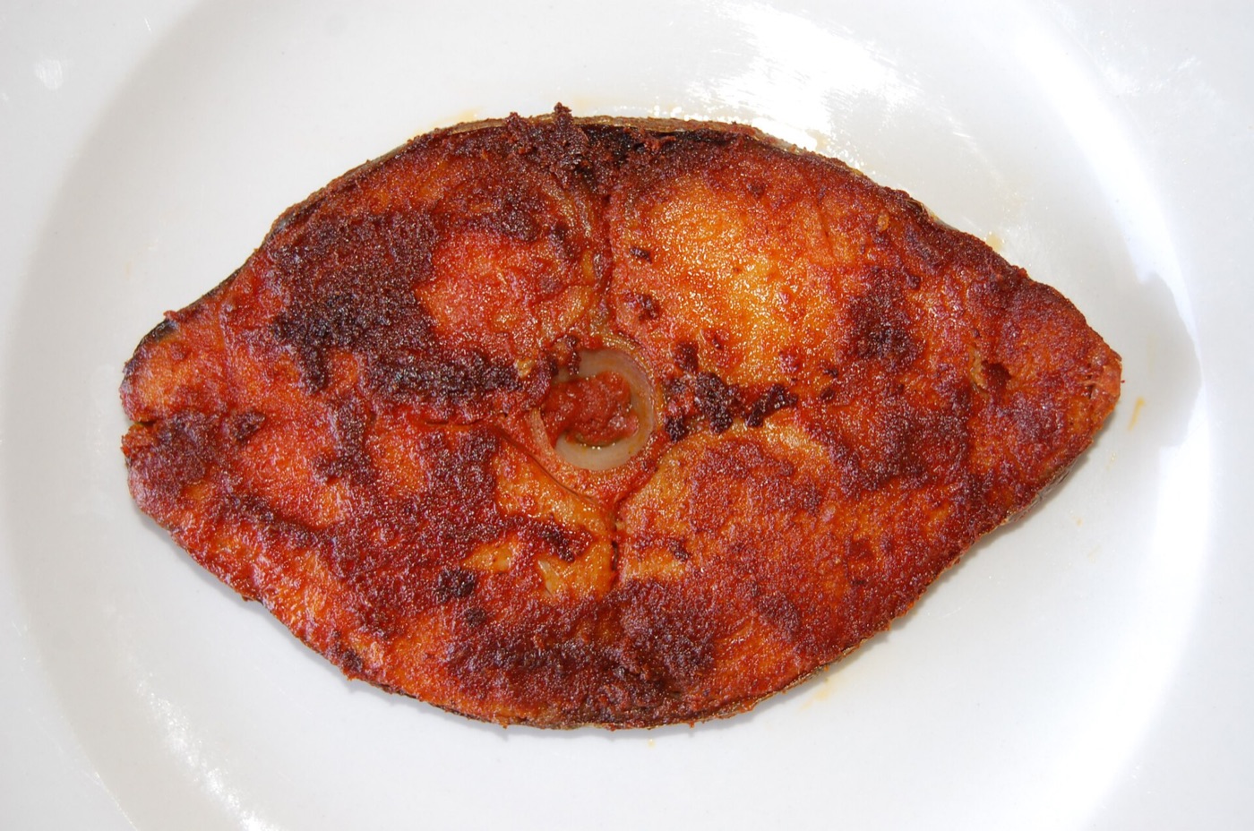 Kingfish i panne med pepper og lime